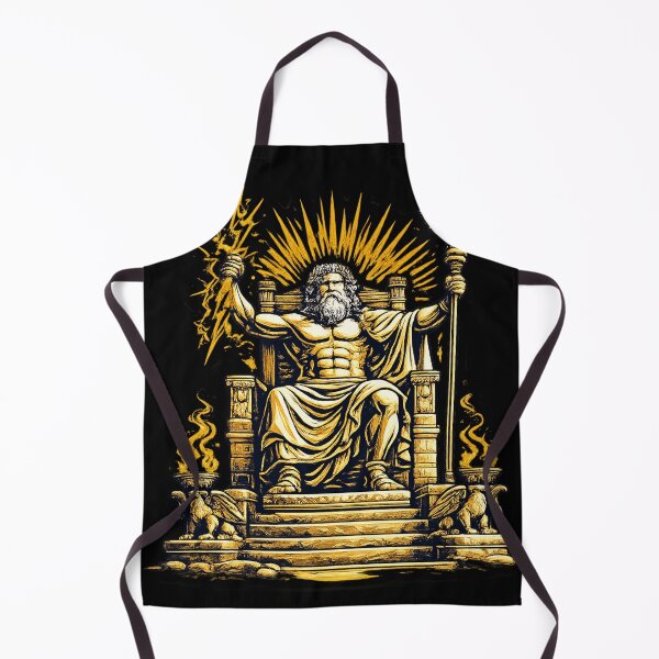 Item preview, Statue of Zeus at Olympia – Ancient Greek God Sticker designed and sold by DrizzyV.