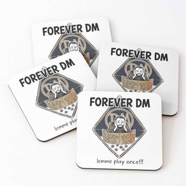 Item preview, Forever DM Lemme Play Once Funny Tabletop Design designed and sold by Fenay Designs.