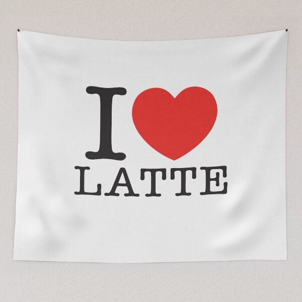 Item preview, I Love Latte designed and sold by shitpostee.