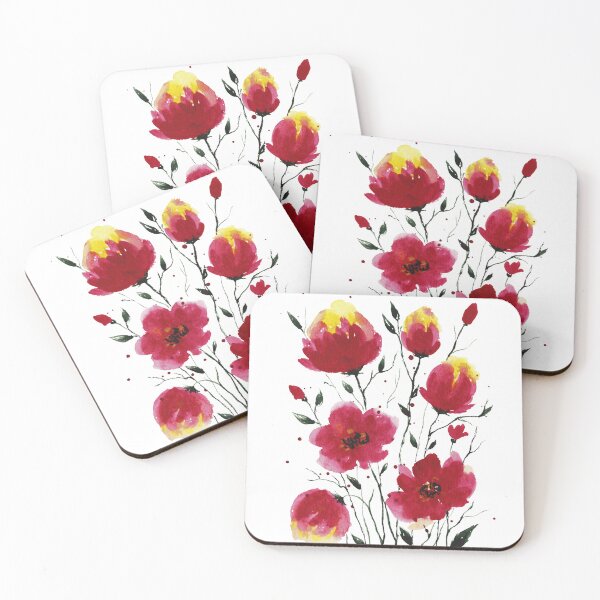 Item preview, A bouquet of pink peony flowers designed and sold by VitSArt.