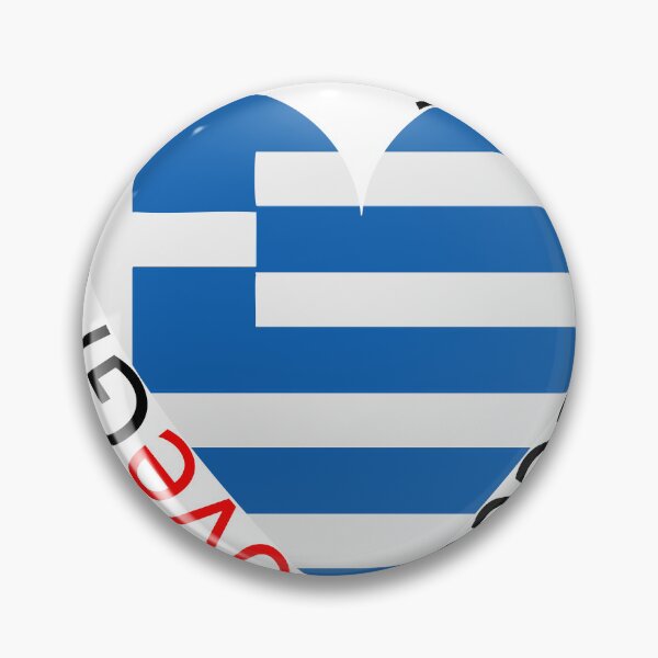Item preview, I Love Greece  Heart designed and sold by TheIconSmith.