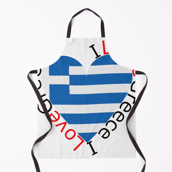 Item preview, I Love Greece  Heart designed and sold by TheIconSmith.