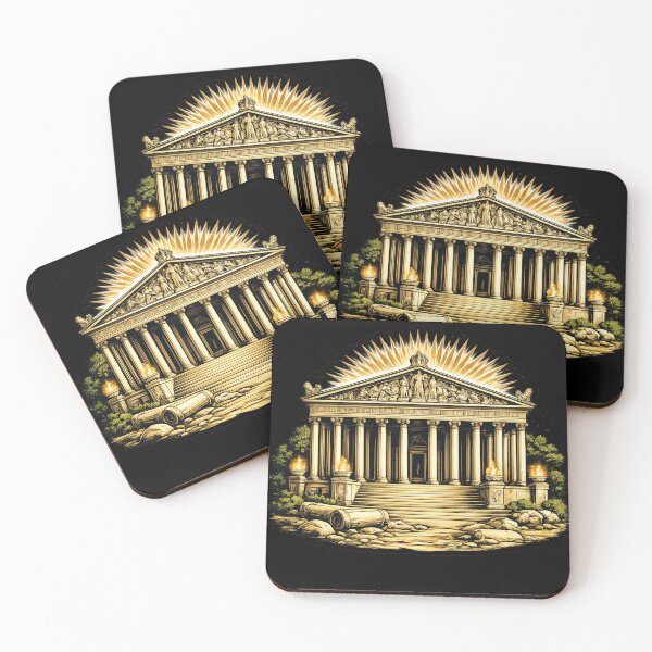 Item preview, Temple of Artemis – Ancient Greek Architecture Sticker designed and sold by DrizzyV.