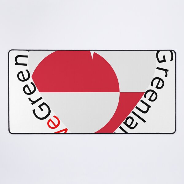 Item preview, I Love Greenland  Heart designed and sold by TheIconSmith.