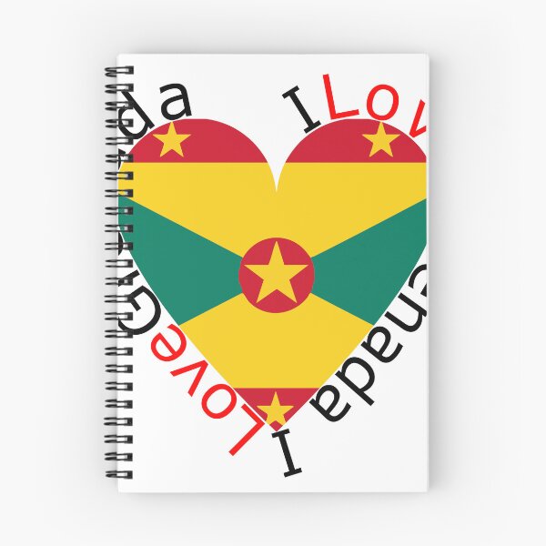Item preview, I Love Grenada  Heart designed and sold by TheIconSmith.