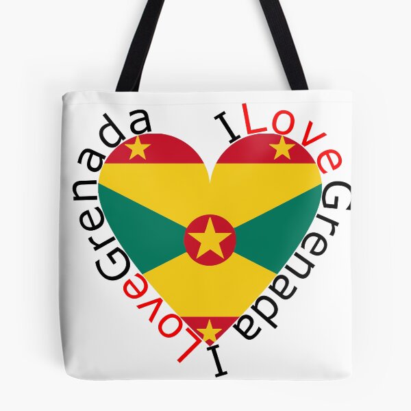 Item preview, I Love Grenada  Heart designed and sold by TheIconSmith.