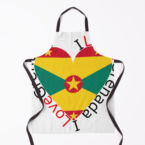 Item preview, I Love Grenada Heart designed and sold by TheIconSmith.