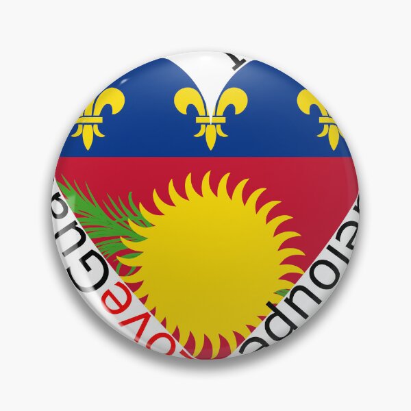 Item preview, I Love Guadeloupe  Heart designed and sold by TheIconSmith.