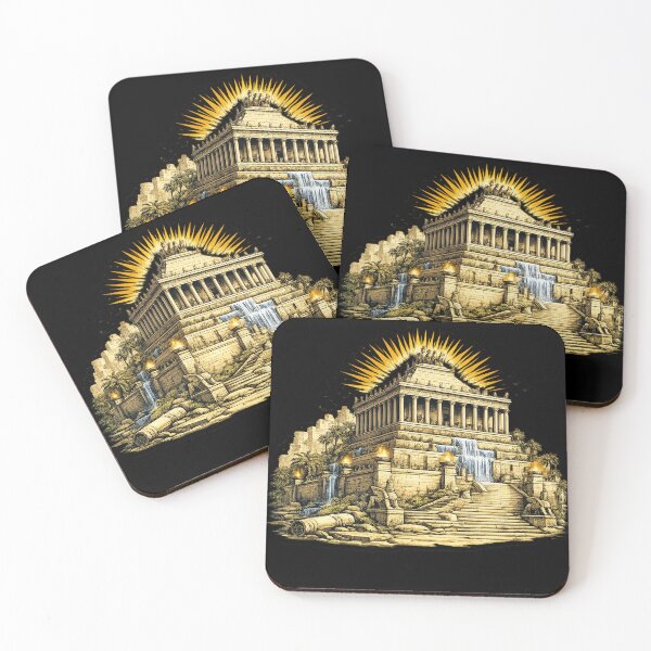 Item preview, Mausoleum at Halicarnassus – Ancient World Wonder Sticker designed and sold by DrizzyV.