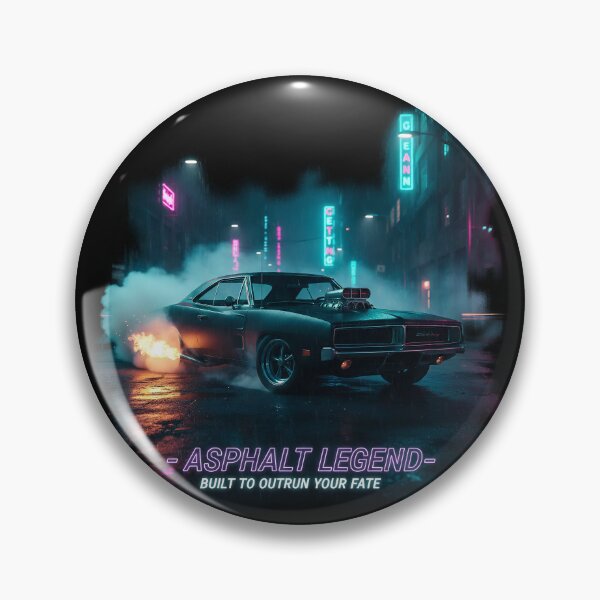 Item preview, Asphalt Legend: Midnight Muscle Car - Outrun Your Fate Edition designed and sold by BounoWorld.