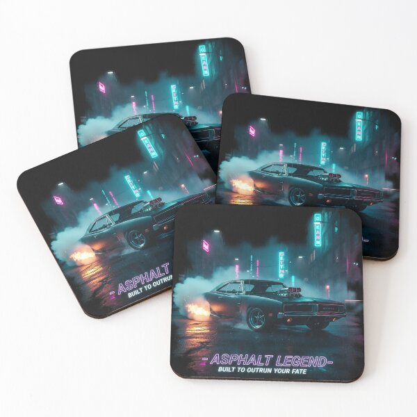 Item preview, Asphalt Legend: Midnight Muscle Car - Outrun Your Fate Edition designed and sold by BounoWorld.