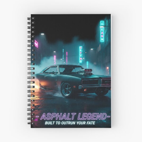 Item preview, Asphalt Legend: Midnight Muscle Car - Outrun Your Fate Edition designed and sold by BounoWorld.