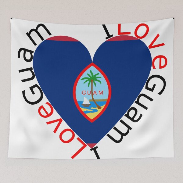 Item preview, I Love Guam Heart designed and sold by TheIconSmith.