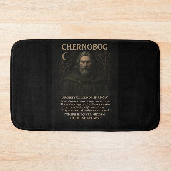 Item preview, Chernobog The Shadow Lord, Slavic Zodiac (January 1 - January 22) designed and sold by Myth-LegendArt.