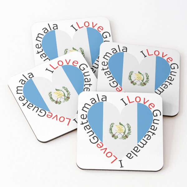 Item preview, I Love Guatemala  Heart designed and sold by TheIconSmith.