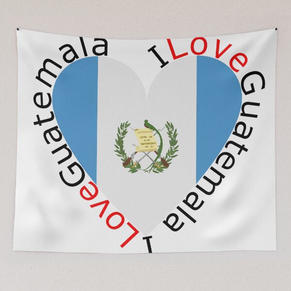 Item preview, I Love Guatemala  Heart designed and sold by TheIconSmith.