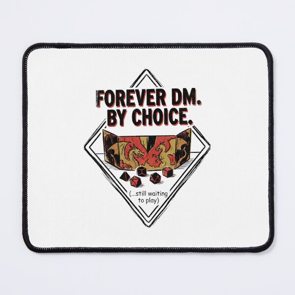 Item preview, Forever DM By Choice Still Waiting To Play Graphic designed and sold by Fenay Designs.
