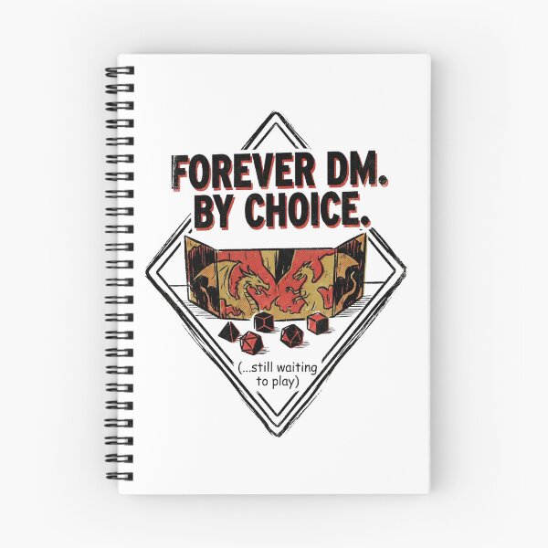 Item preview, Forever DM By Choice Still Waiting To Play Graphic designed and sold by Fenay Designs.