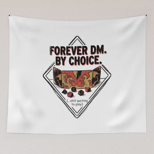 Item preview, Forever DM By Choice Still Waiting To Play Graphic designed and sold by Fenay Designs.