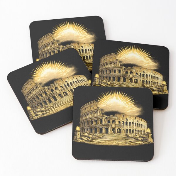 Item preview, Colosseum of Rome – Ancient Roman Architecture Sticker designed and sold by DrizzyV.