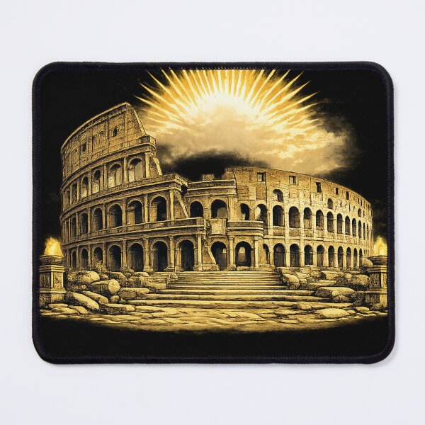 Item preview, Colosseum of Rome – Ancient Roman Architecture Sticker designed and sold by DrizzyV.