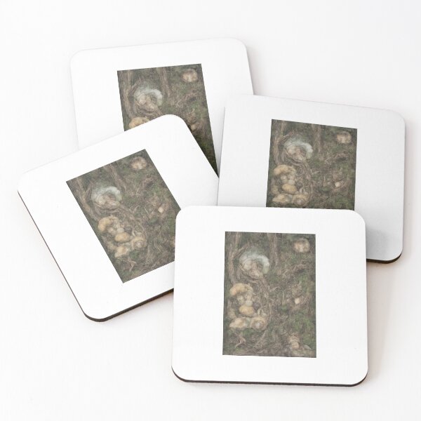 Item preview, Puffball Elder Carving Runes Art / Forest Fungi Illustration designed and sold by PictorialWhimsy.