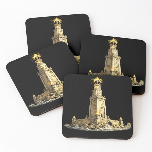 Item preview, Lighthouse of Alexandria – Ancient Maritime Wonder Sticker designed and sold by DrizzyV.