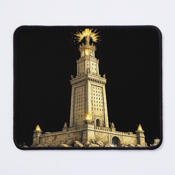 Item preview, Lighthouse of Alexandria – Ancient Maritime Wonder Sticker designed and sold by DrizzyV.