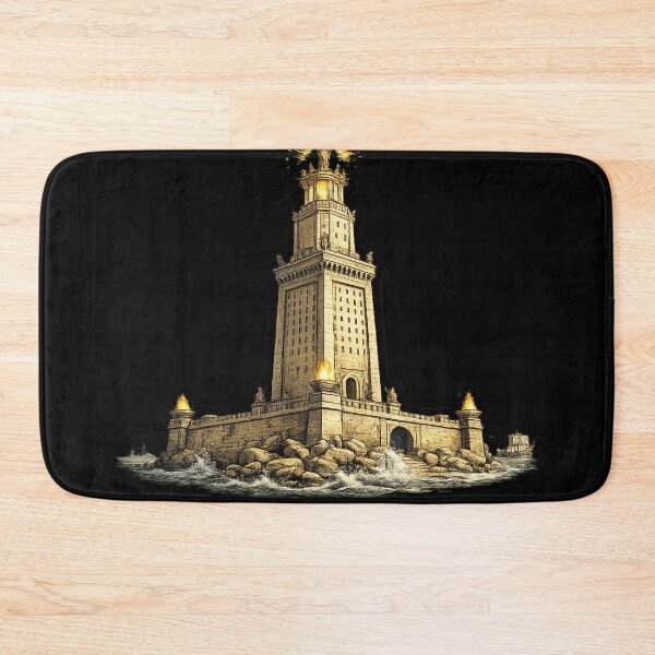 Item preview, Lighthouse of Alexandria – Ancient Maritime Wonder Sticker designed and sold by DrizzyV.