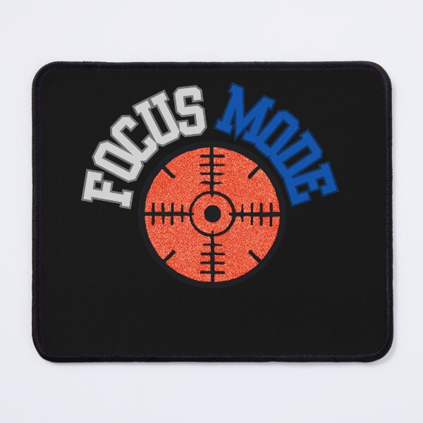 Item preview, Focus Mode – Minimal Target Icon Productivity Quote Design designed and sold by AdicretorDesign.