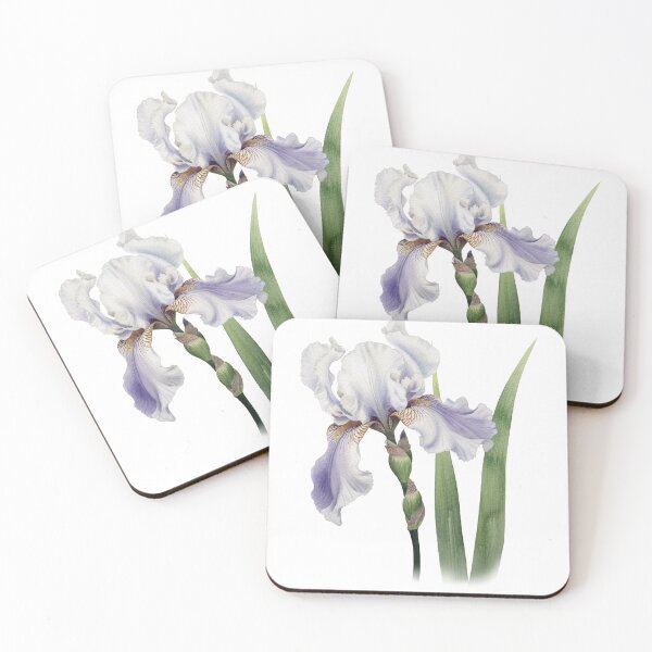 Item preview, Soft Blue Iris Botanical Art designed and sold by Rutvain.
