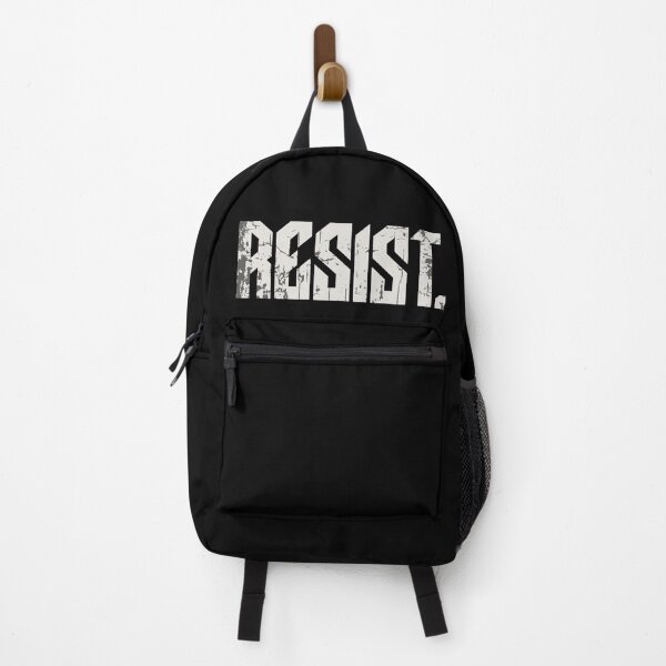 Item preview, RESIST. Distressed Text Stamped Protest Logo | Political Statement for Dark Backgrounds, Human Rights, ICE CPB Government designed and sold by LunasLittleFinds.
