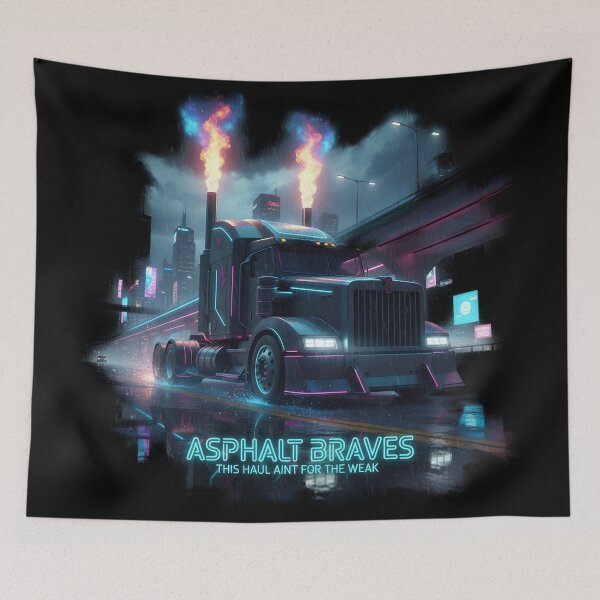 Item preview, Cyber-Haul: The Heavy Metal Rig - Asphalt Braves Edition designed and sold by BounoWorld.