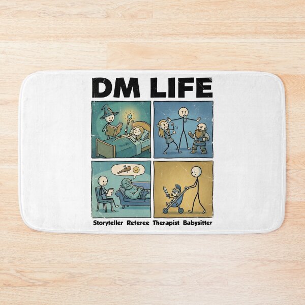 Item preview, DM Life Storyteller Referee Therapist Babysitter Comic designed and sold by Fenay Designs.