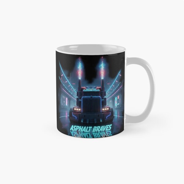 Item preview, Asphalt Braves: Cyberpunk Trucker Warrior designed and sold by BounoWorld.
