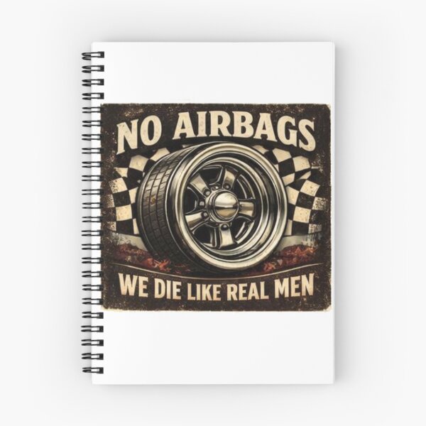 Item preview, No Airbags We Die Like Real Men Funny Classic Car Meme Retro Automotive Humor Shirt designed and sold by AmaroWheels.