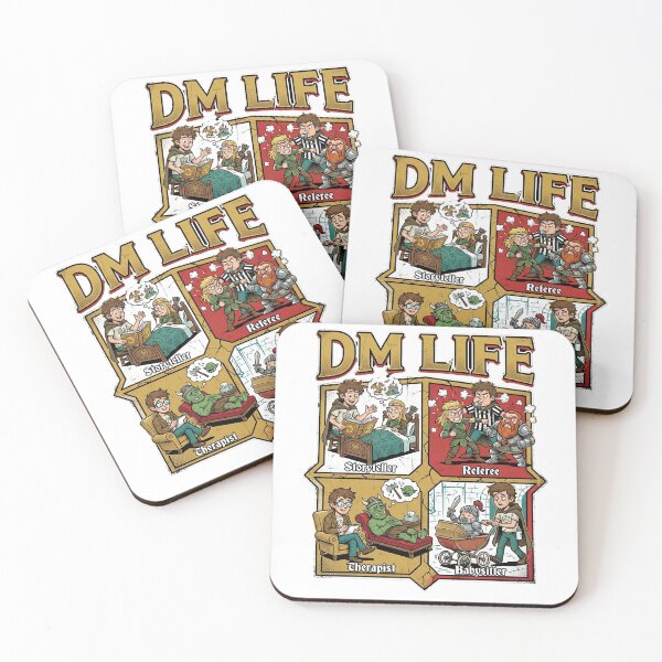 Item preview, DM Life Storyteller Referee Therapist Babysitter Art designed and sold by Fenay Designs.