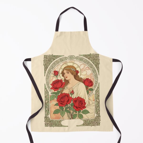 Item preview, Woman With Roses Romantic Illustration designed and sold by taiche.