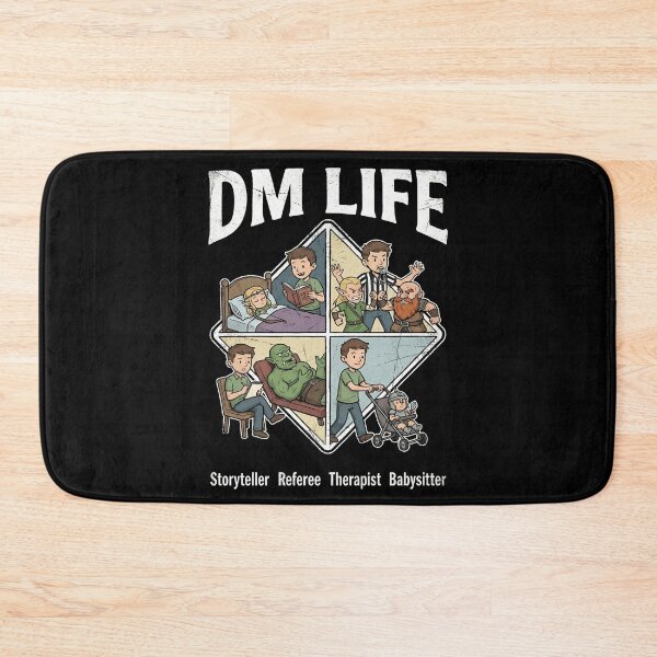 Item preview, DM Life Storyteller Referee Therapist Babysitter Design designed and sold by Fenay Designs.