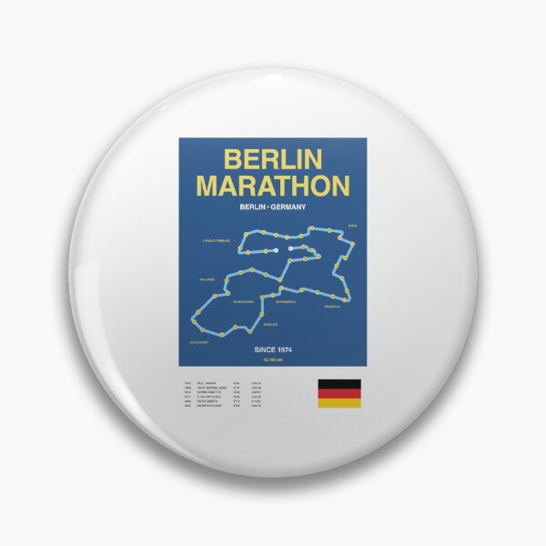 Item preview, Minimalist Berlin Marathon Line Print designed and sold by The Circuit Collection.