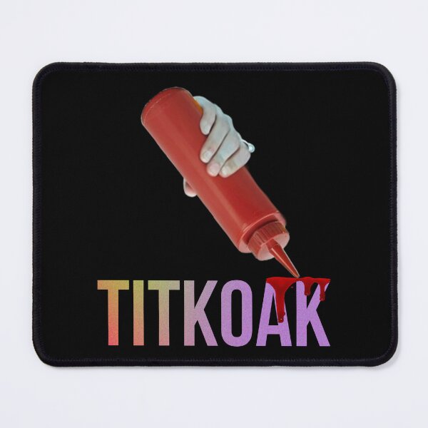 Item preview, TITSOAK Vampire Ketchup Meme Funny Parody Design designed and sold by ArcanePrintsxo.