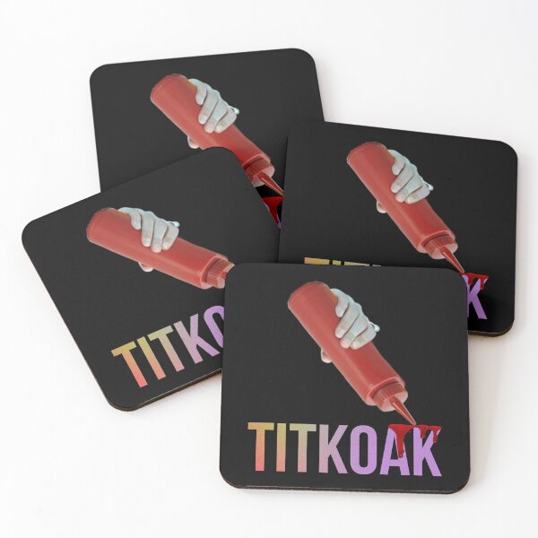 Item preview, TITSOAK Vampire Ketchup Meme Funny Parody Design designed and sold by ArcanePrintsxo.