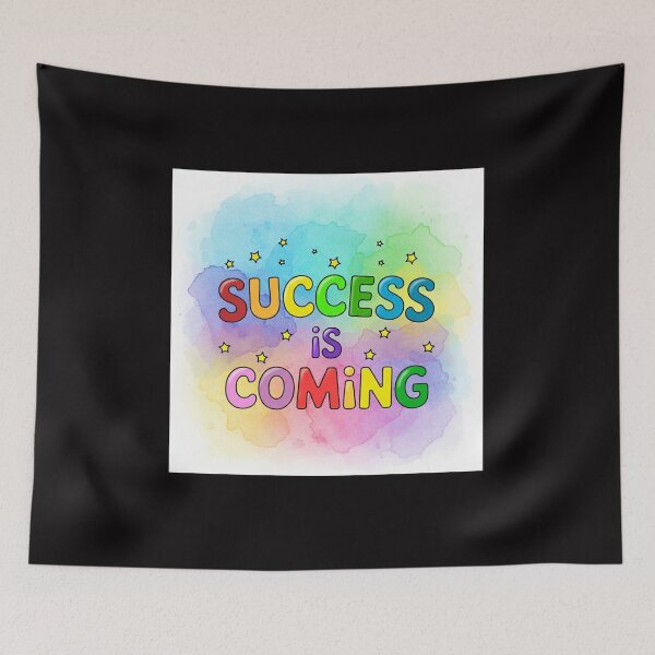 Item preview, Rainbow Success is Coming designed and sold by RizziesDesign.