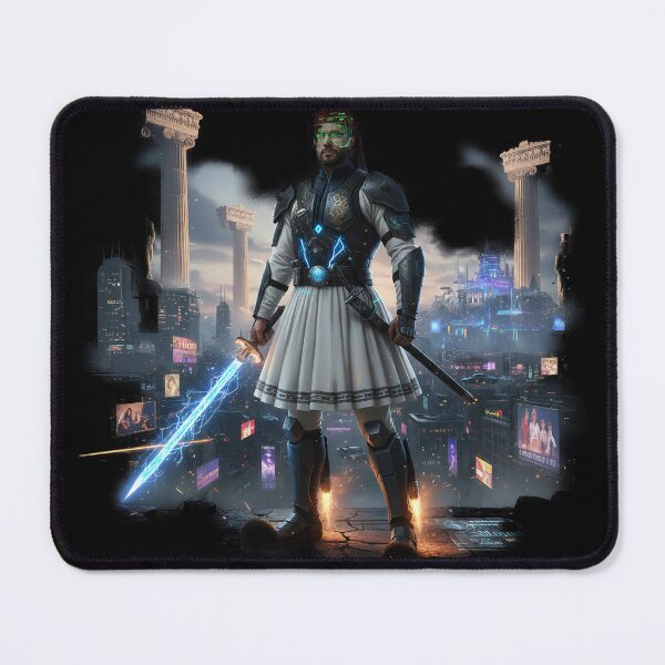 Item preview, Cybernetic Evzone: The Eternal Guardian of Athens designed and sold by BounoWorld.