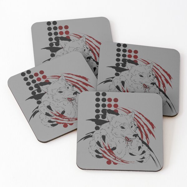 Item preview, Polka Wolf designed and sold by Dingo-Digital.