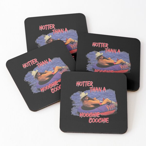 Item preview,  Hotter Than A Hoochie Coochie Of July Tee Humorous Alan Jackson designed and sold by YesToEducation.