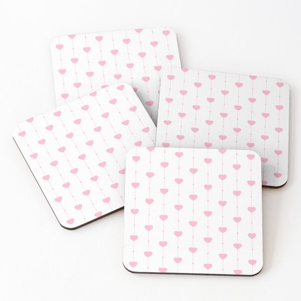 Item preview, Cute Pink Heart Pattern designed and sold by Omefis.
