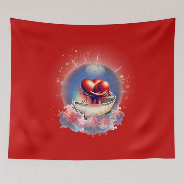 Item preview, LOVE HEARTS AFLOAT designed and sold by FREEKNSTEIN.