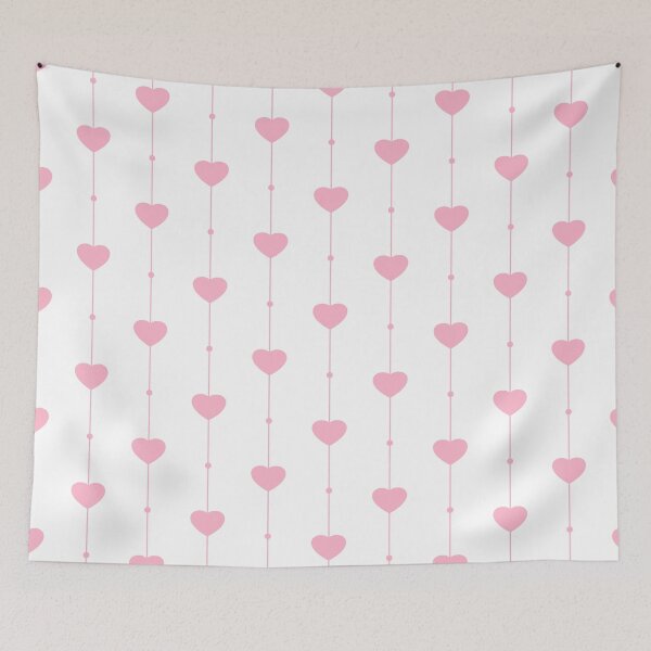Item preview, Cute Pink Heart Pattern designed and sold by Omefis.