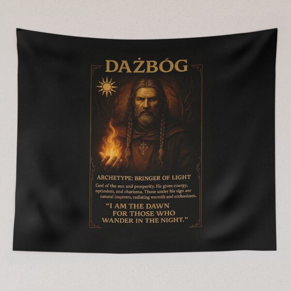 Item preview, Dażbóg the Lightbringer, Slavic Zodiac (January 23 - February 13) designed and sold by Myth-LegendArt.